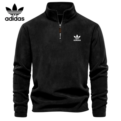 Half-Zip Sweatshirt – Fleece Long Sleeve